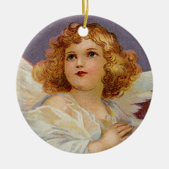 Pretty Little Angel Ornament (Front)