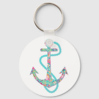 Pretty Little Boho Anchor Keychain