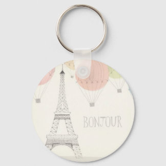 Pretty Little Bonjour Keychain