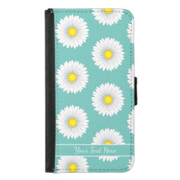 Pretty Little Daisy Samsung Galaxy S5 Wallet Case