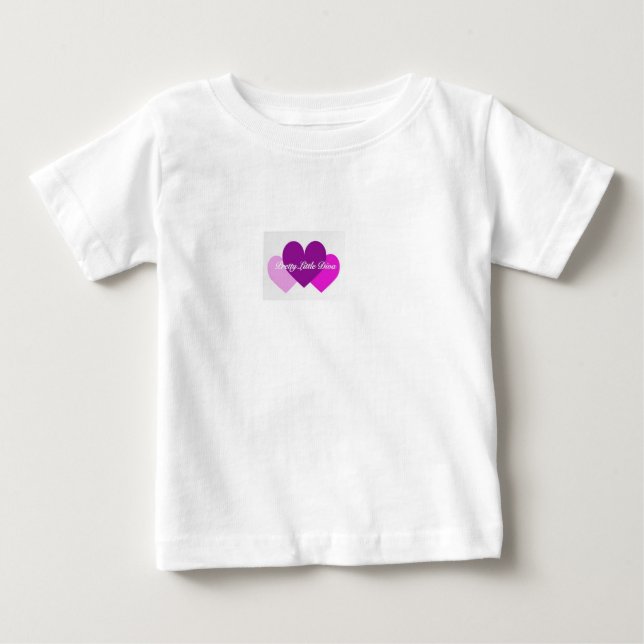 Pretty Little Diva Baby T-Shirt (Front)