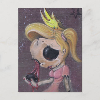 pretty little doll postcard