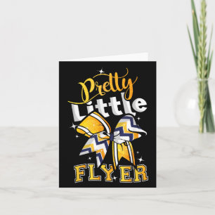 Pretty Little Flyer Cheer Cheerleading Team Card