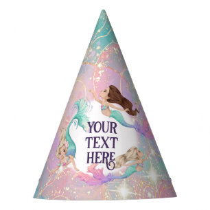 Pretty Little Mermaids Party Hats