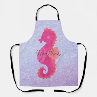 Pretty Little Pink Seahorse