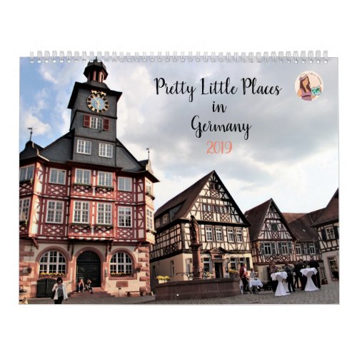 Pretty Little Places in Germany 2019 Calendar