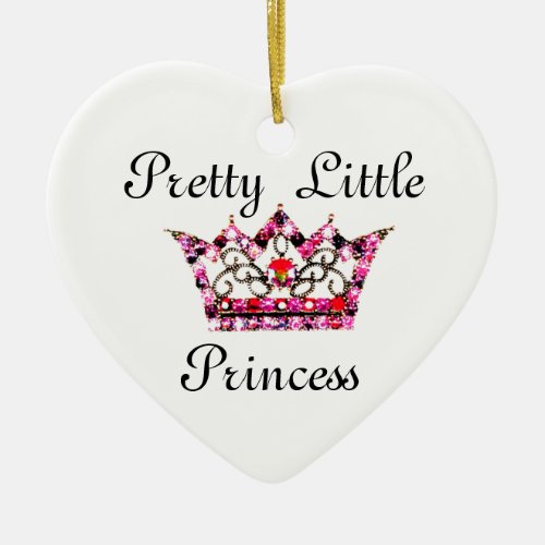 Pretty Little Princess Tiara Ornament