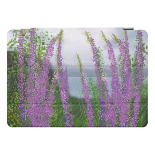 Pretty Lupine Flowers By The Lake iPad Pro Cover