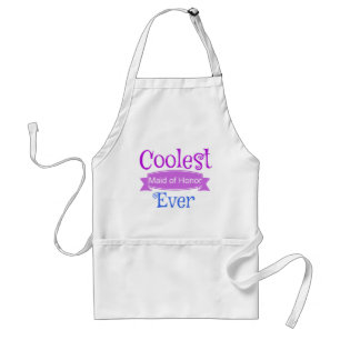 Pretty Maid of Honor Adult Apron