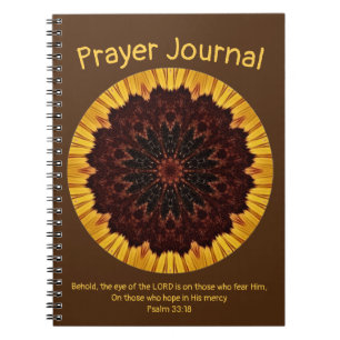 Pretty Mandala Art Prayer Journal Notebook