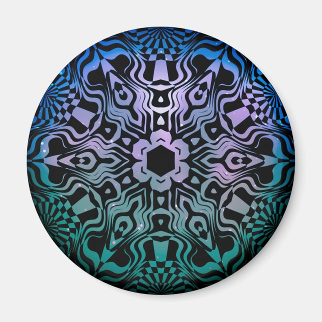 Pretty Mandala magnet (Front)