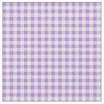 Pretty Mauve and White Check Gingham Fabric