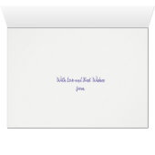 Pretty Mauve Granny Print for Partner Mother's Day (Inside Horizontal (Bottom))