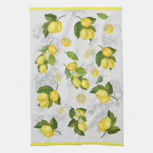 Pretty mediteranean Lemon Kitchen Towel