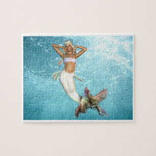 Pretty Mermaid Puzzle