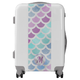 Pretty Mermaid Scales Luggage
