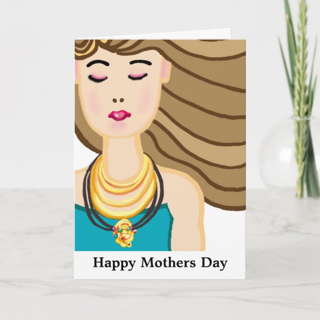 Pretty Mom Card (Front)