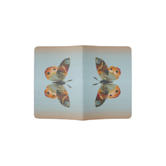 Pretty Monarch Butterfly Autumn Colors Passport Holder