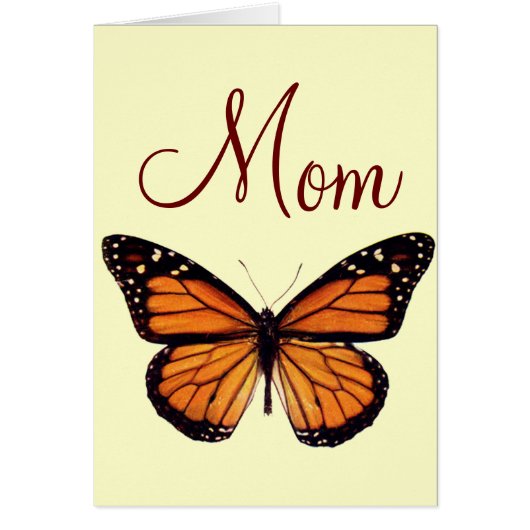Pretty Monarch Butterfly Cards (Front)