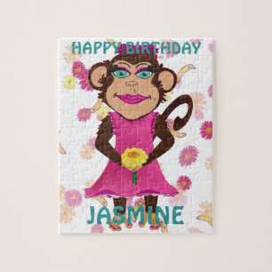 Pretty Monkey Jigsaw Puzzle