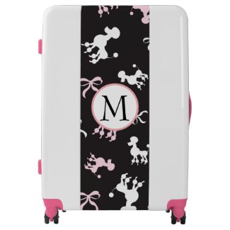 Pretty Monogram Poodles