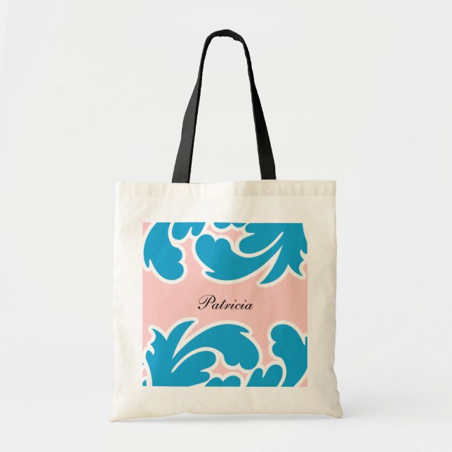 Pretty Monogram Tote Bag (Front)