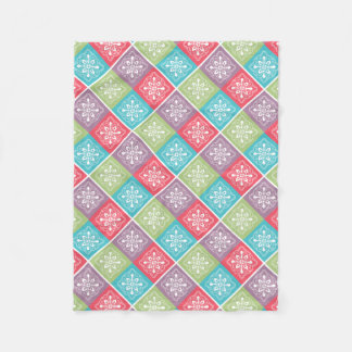Pretty Moroccon Pattern Fleece Blanket