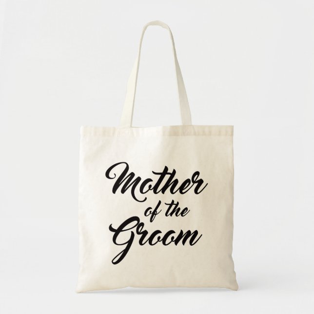 Pretty Mother of the Groom favour tote bag (Front)
