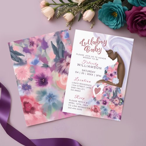 Pretty Mother To Be Floral Baby Shower Invitation