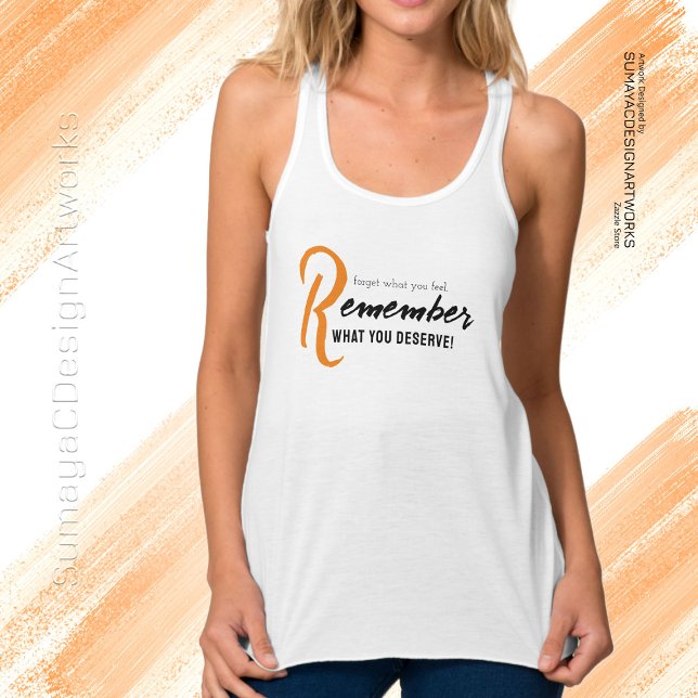 Pretty motivational Typography T-Shirt Tank Top (Creator Uploaded)