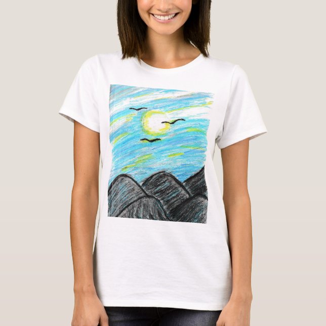 Pretty Mountain View T-Shirt (Front)