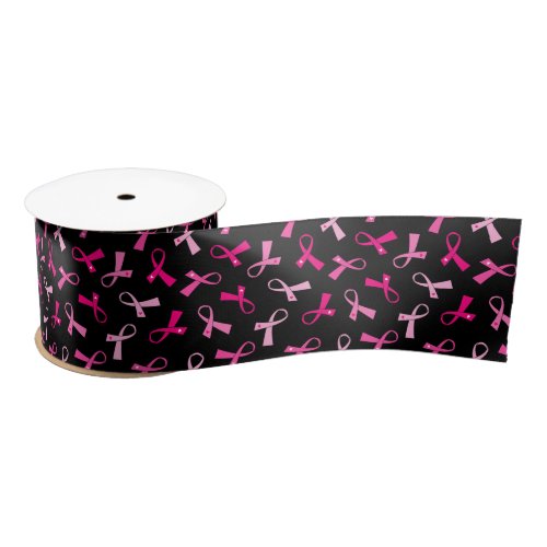 Pretty Multi Pink Breast Cancer Ribbon Pattern