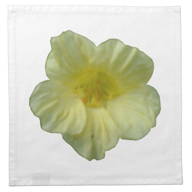 Pretty Nasturtium Napkin (Front)