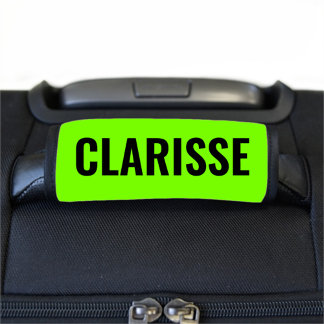 Pretty Neon Personalized Luggage Handle Wrap