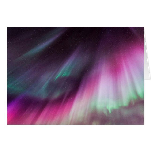 Pretty Northern Light Card (Front Horizontal)