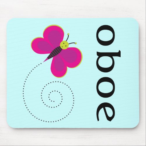 Pretty Oboe Gift Mouse Pad