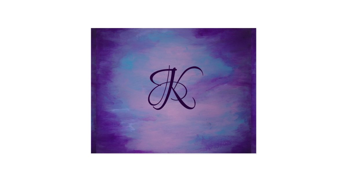 Pretty Office Cute Pink Cloud Purple Blue Sky Postcard Zazzle Com