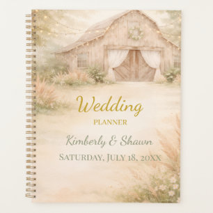 Pretty Old Barn Rustic Elegant Wedding Planner