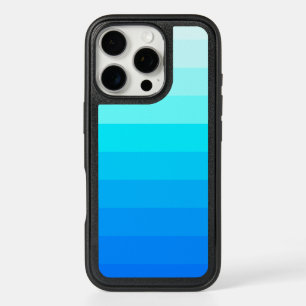 Pretty Ombre Blue Design iPhone 16 Pro Case
