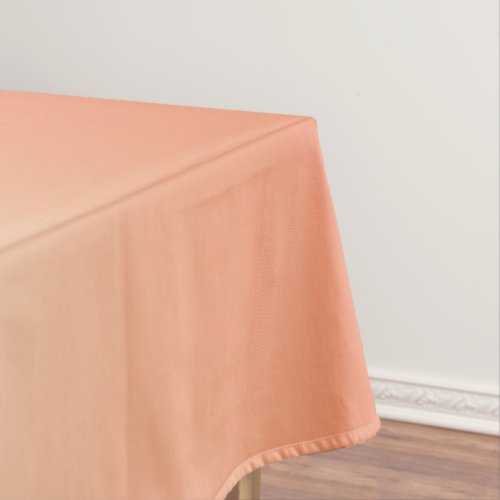 Pretty Ombre Hot Summer Orange  Apricot Gradient Tablecloth