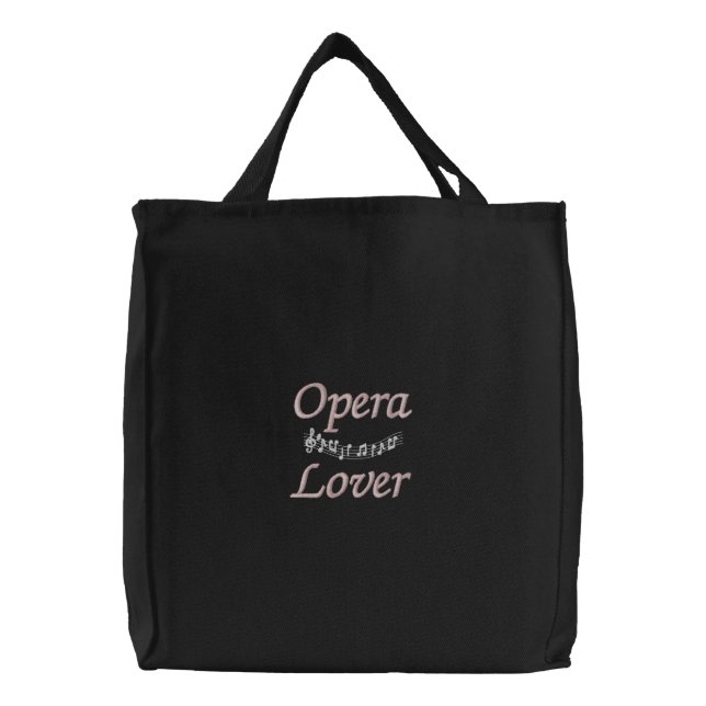 Pretty Opera Lover Tote Bag (Front)