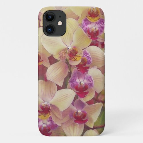 Pretty Orchid Flower Art Phone Case