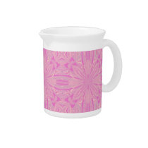 Pretty Orchid Purple Beautiful Abstract Flower Pitcher