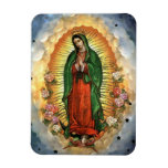 Pretty Our Lady Of Guadalupe Virgin Mary Kitchen Magnet at Zazzle