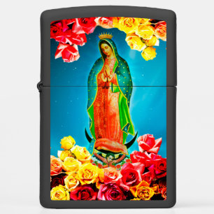 Pretty Our Lady of Guadalupe Zippo Lighter