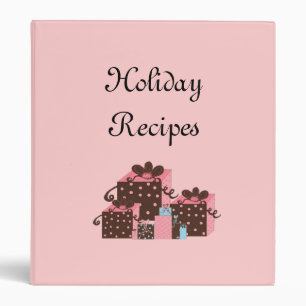 Pretty Packages 3 Ring Binder