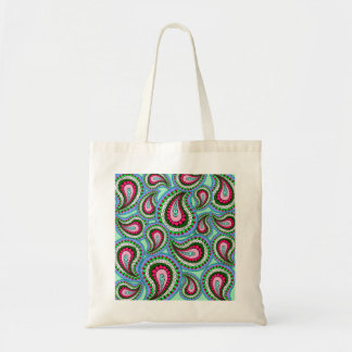 Pretty Paisley Tote Bag