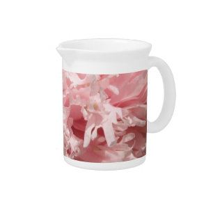 Pretty Pale Pink Poppy Pitcher