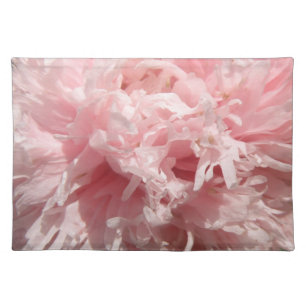 Pretty Pale Pink Poppy Placemat