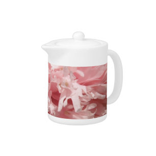 Pretty Pale Pink Poppy Teapot
